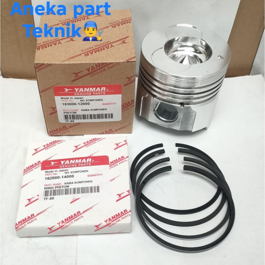 TF85 ( PISTON + RING ) YANMAR DIESEL TF85