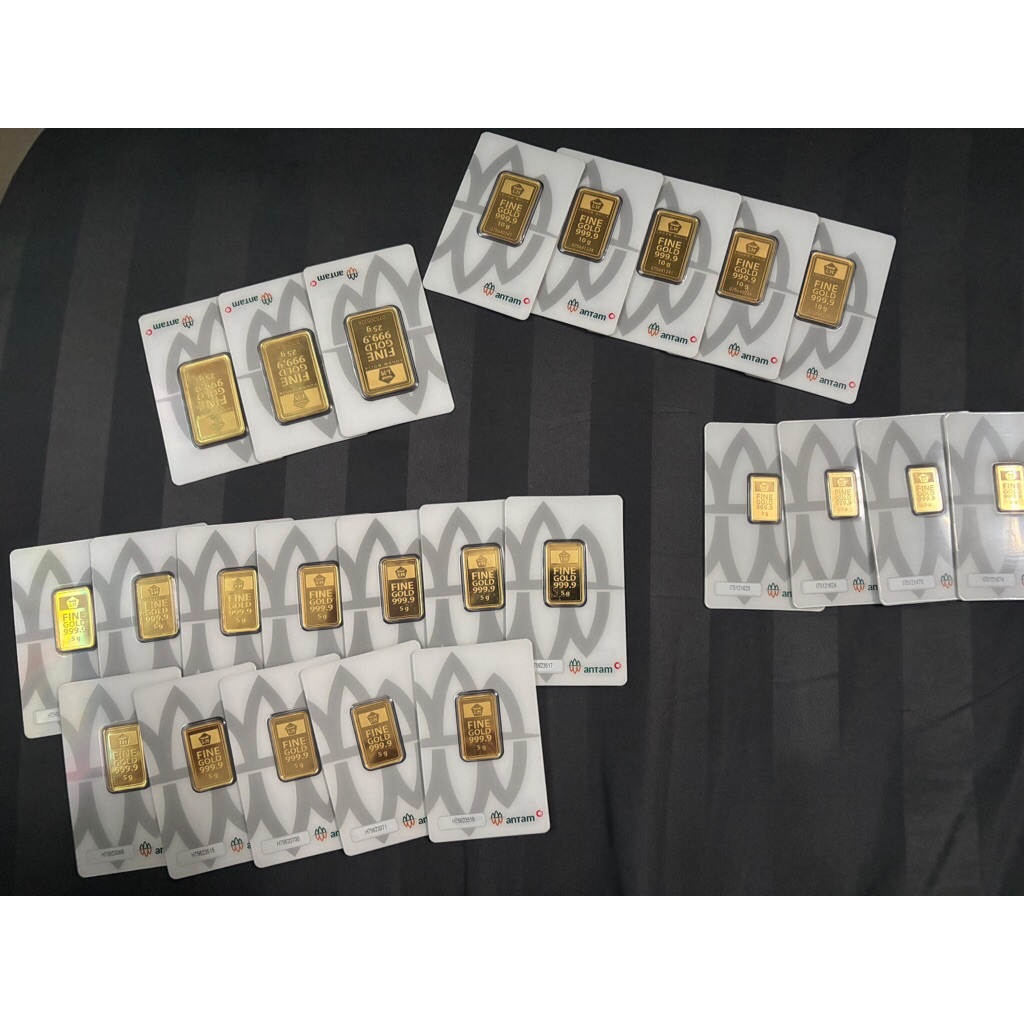 Logam mulia Antam 100% Asli 1gr