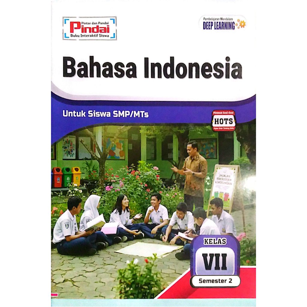 Buku LKS Bahasa Indonesia kurikulum Merdeka Kelas 7 SMP/MTs Semester 2