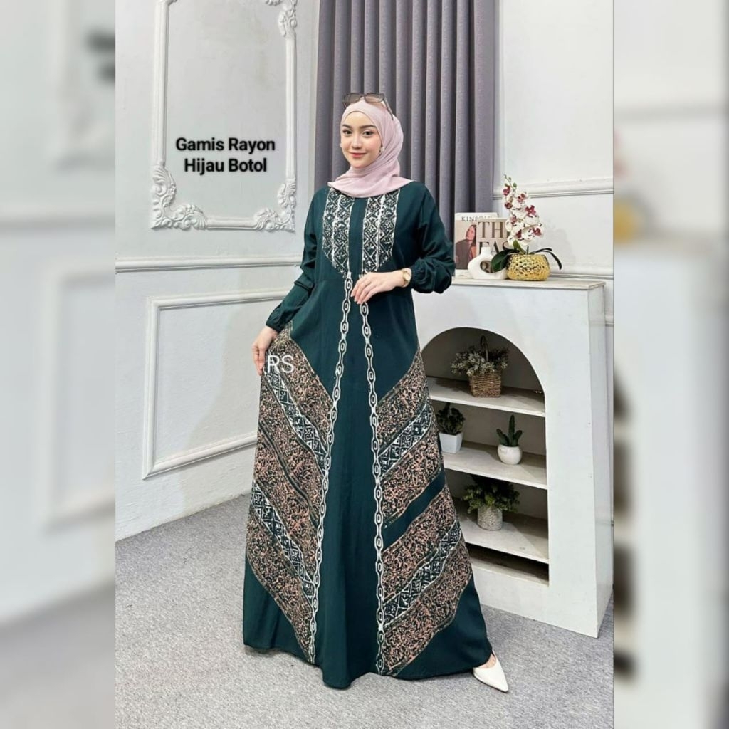 Gamis Twill Ori Twill Rayon Candimekar Gamis Twill Malaman Terbaru Terlaris dan Kekinian Grosir Gami