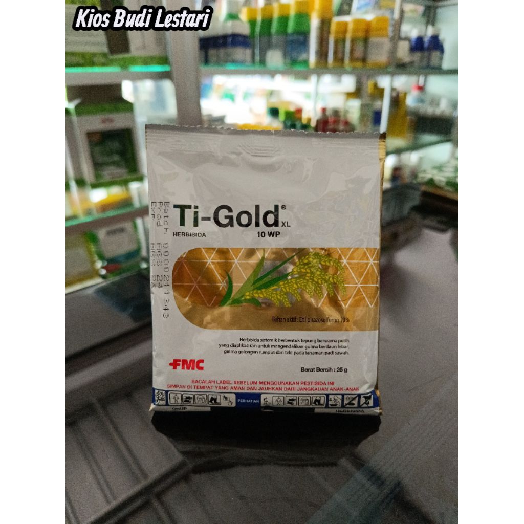Herbisida Ti-Gold / Ti Gold XL 10 WP 25gram - Pembasmi Gulma Padi Sawah