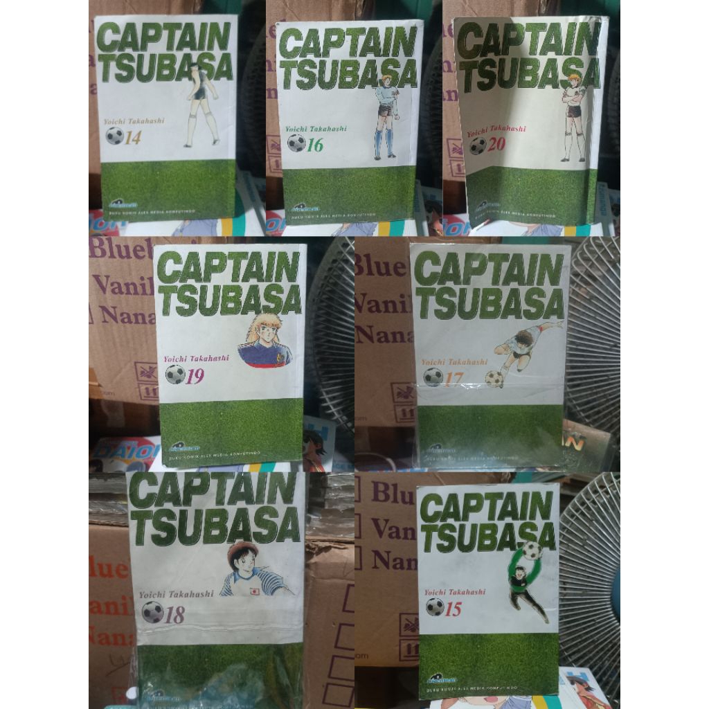 Komik captain Tsubasa premium 14,15,16,17,18,19,20 / komik captain Tsubasa premium vol 14,15,16,17,1