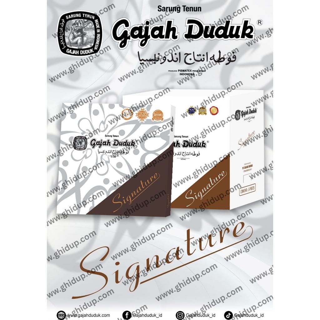 (Grosir) Gajah Duduk Signature
