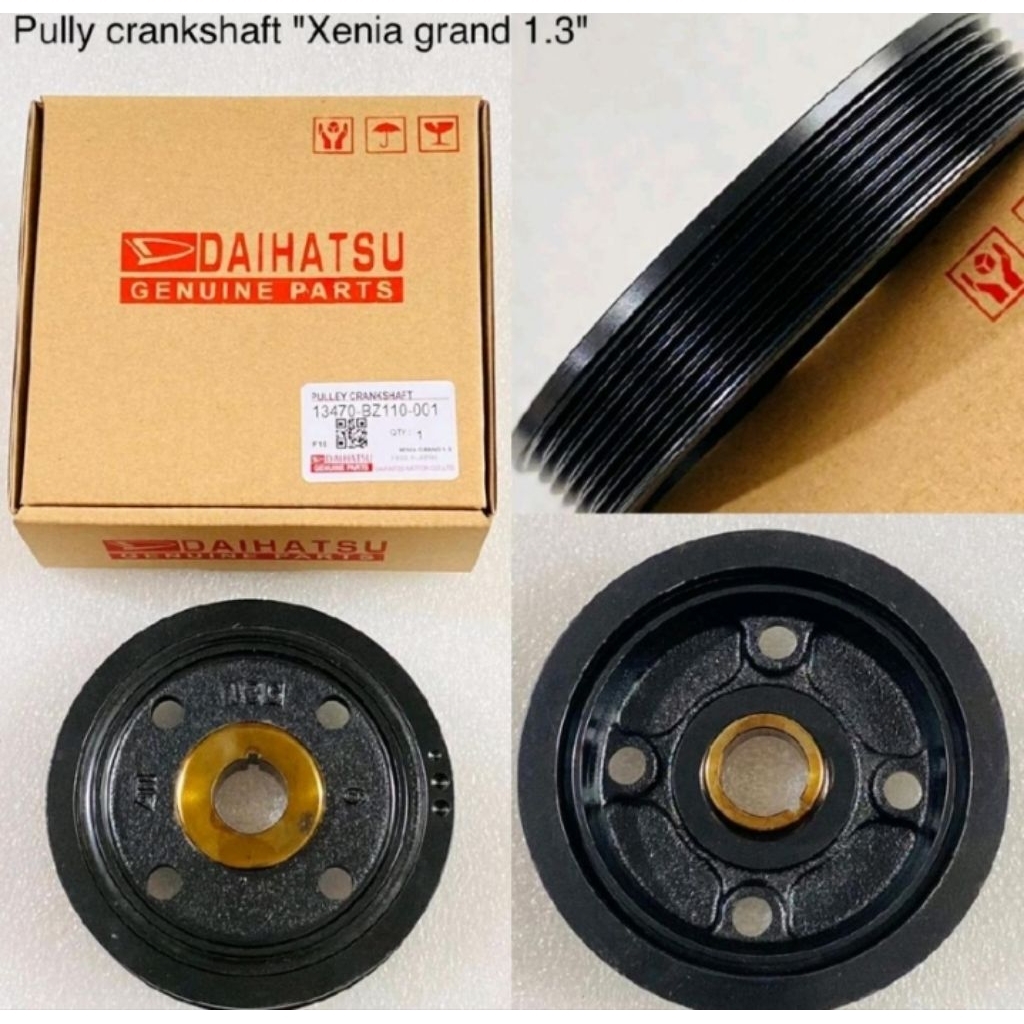 pulley Kruk as crankshaft Xenia grand Avanza 1300cc asli