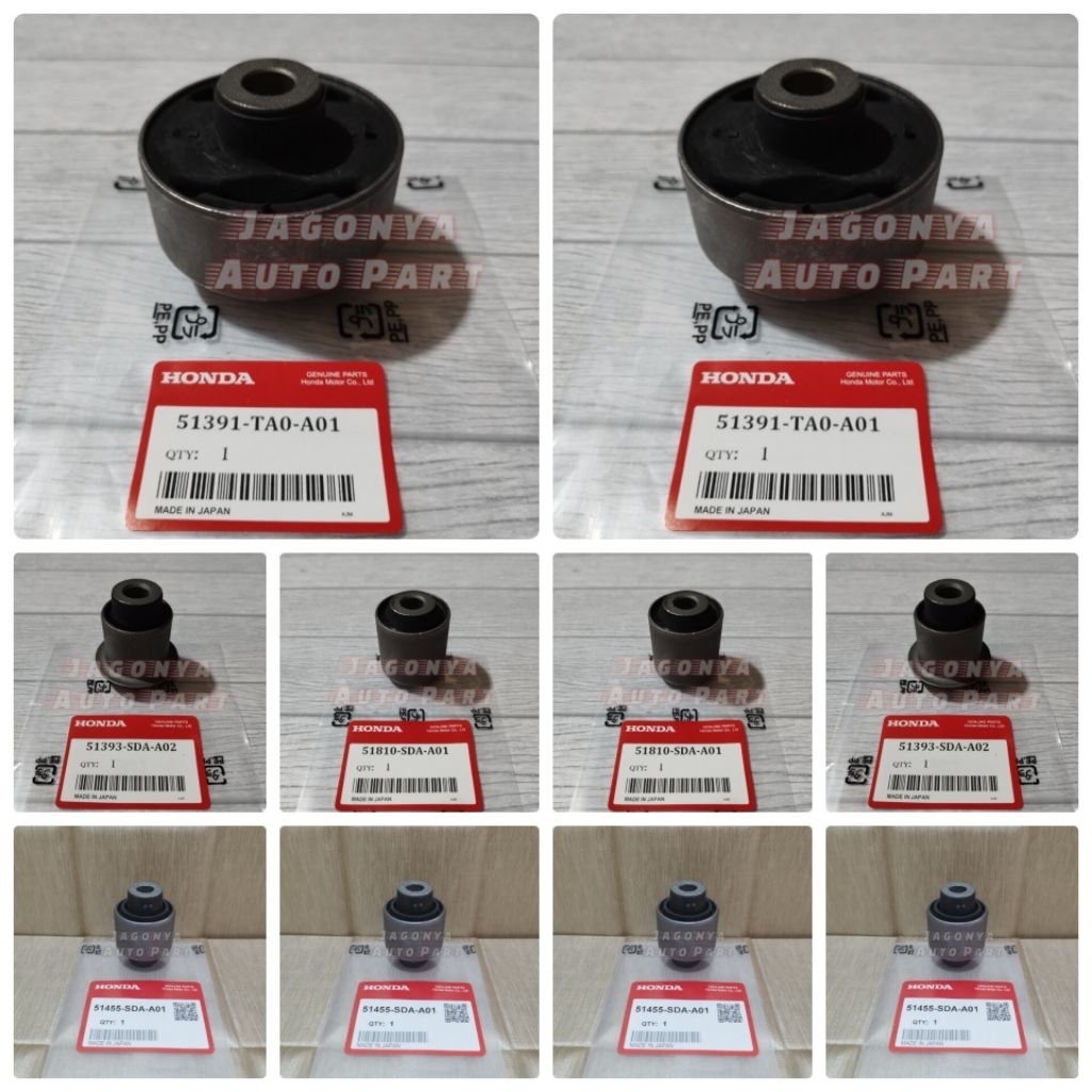 1set - Bushing Depan Lower Arm & Upper • Odyssey RB1 RB2 RB3 / Accord CP2