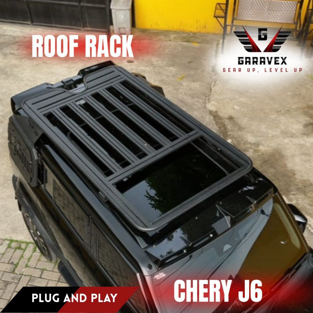 roof rack chery j6 / rak atap chery j6/ aksesoris chery j6/ aksesoris mobil