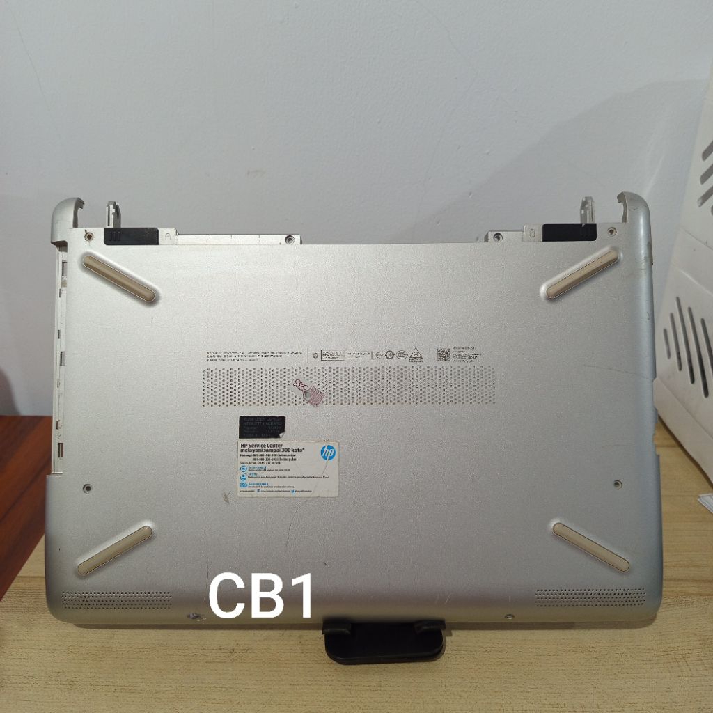 [ MINUS ] SILVER Casing Bawah HP 14-bw HP 14-bs HP 240 G6 Normal Tested Seken Original [ bottomcase 