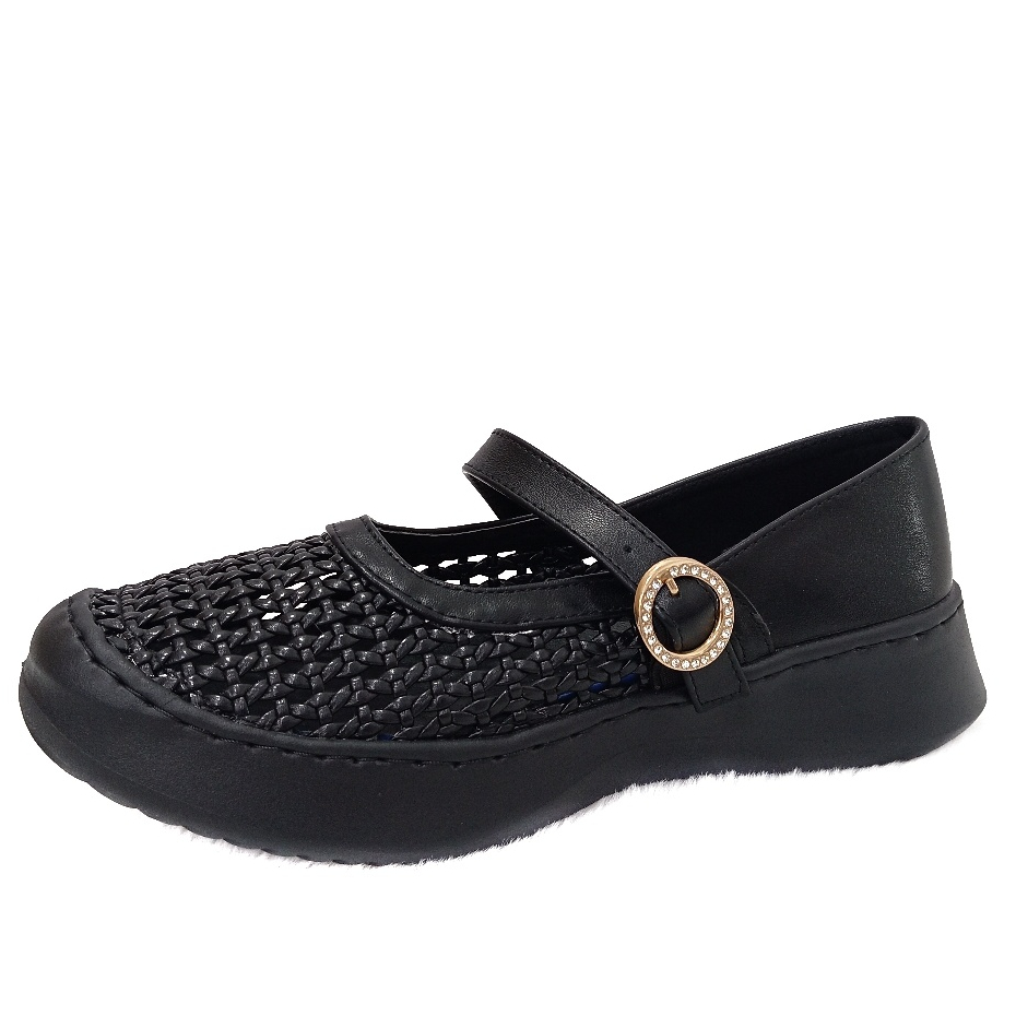 Genny Naura - Sepatu Sneakers Wanita Motif Anyam Premium | Sepatu Flat Empuk Anti Lecet | Slip On Ca