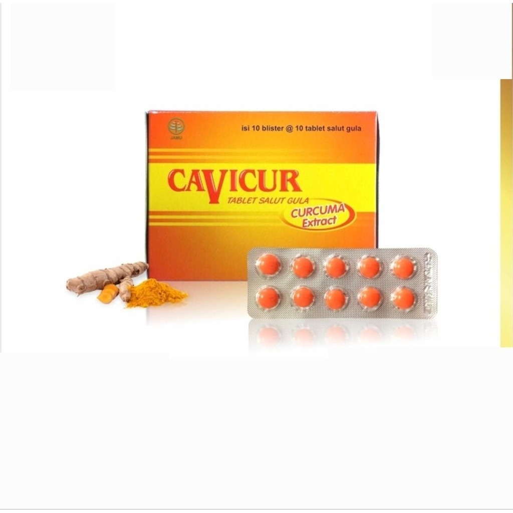 CAVICUR TABLET MEMPERBAIKI NAFSU MAKAN