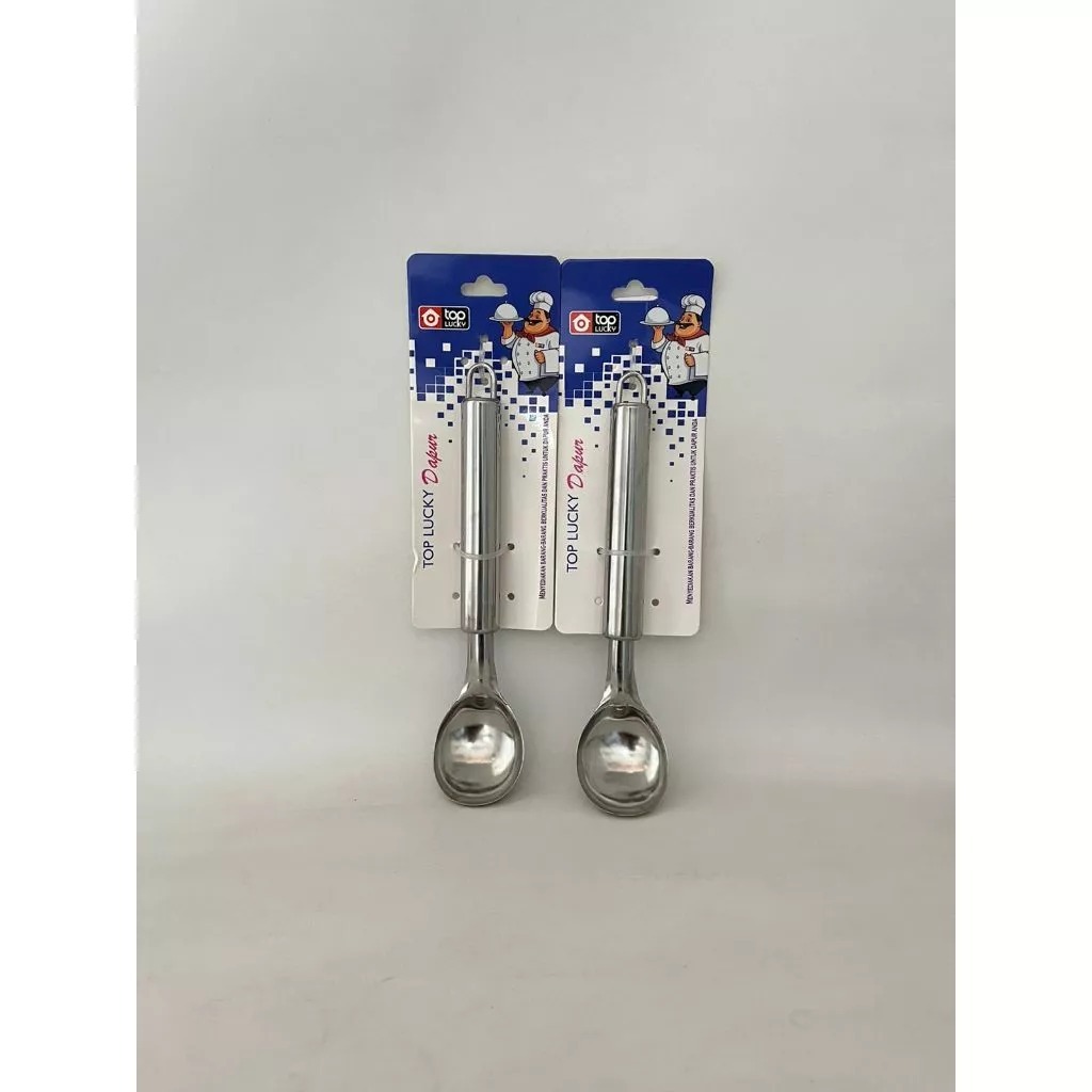 Sendok ice cream / sendok es krim / sendok ice cream stainless / ice cream / tebal / TOP 0762