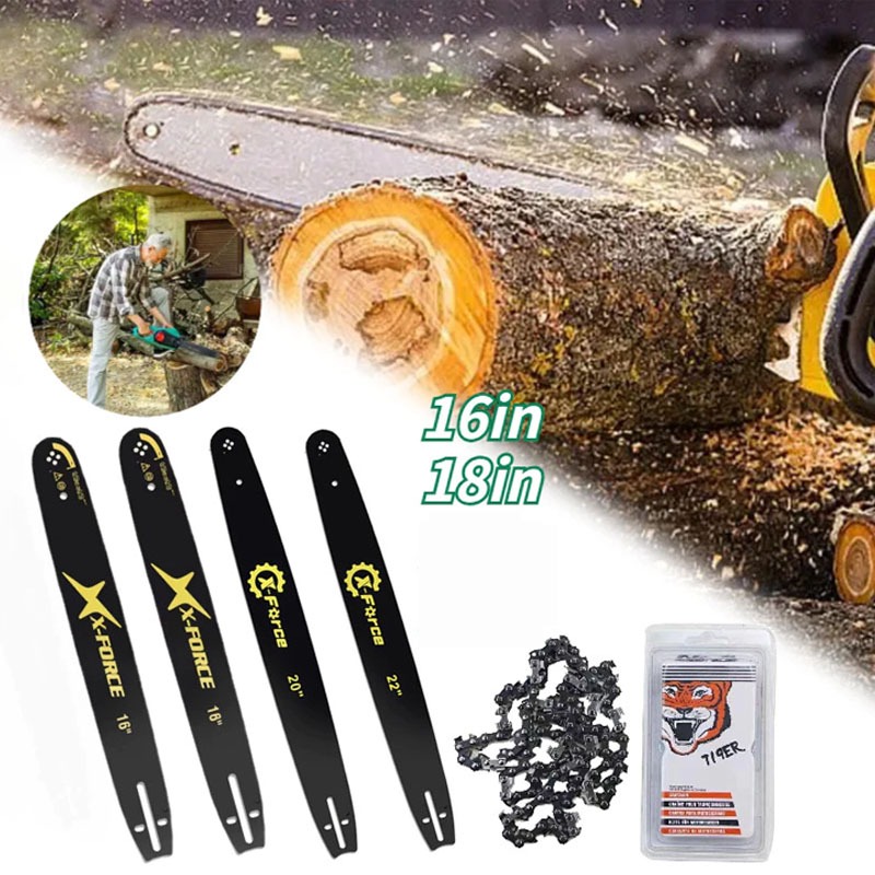 16/18/ Bar Chainsaw Maestro Bar Gergaji Mesin Guide Bar Chainsaw Guide Bar Laser