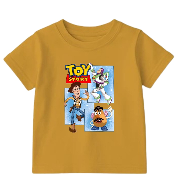 Kaos Anak Unisex Toy Story 2-10 Tahun  - Baju Toy  Story Anak Laki Laki dan Perempuan - Atasan Toy S