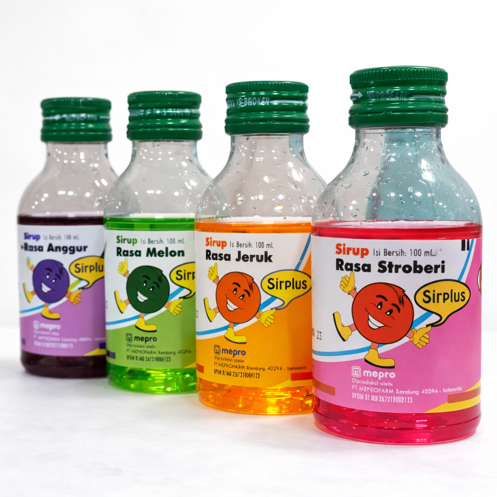 Sirplus Sirup 100ml Mepro - Sirup Pemanis Puyer / Sirup Pemanis Obat