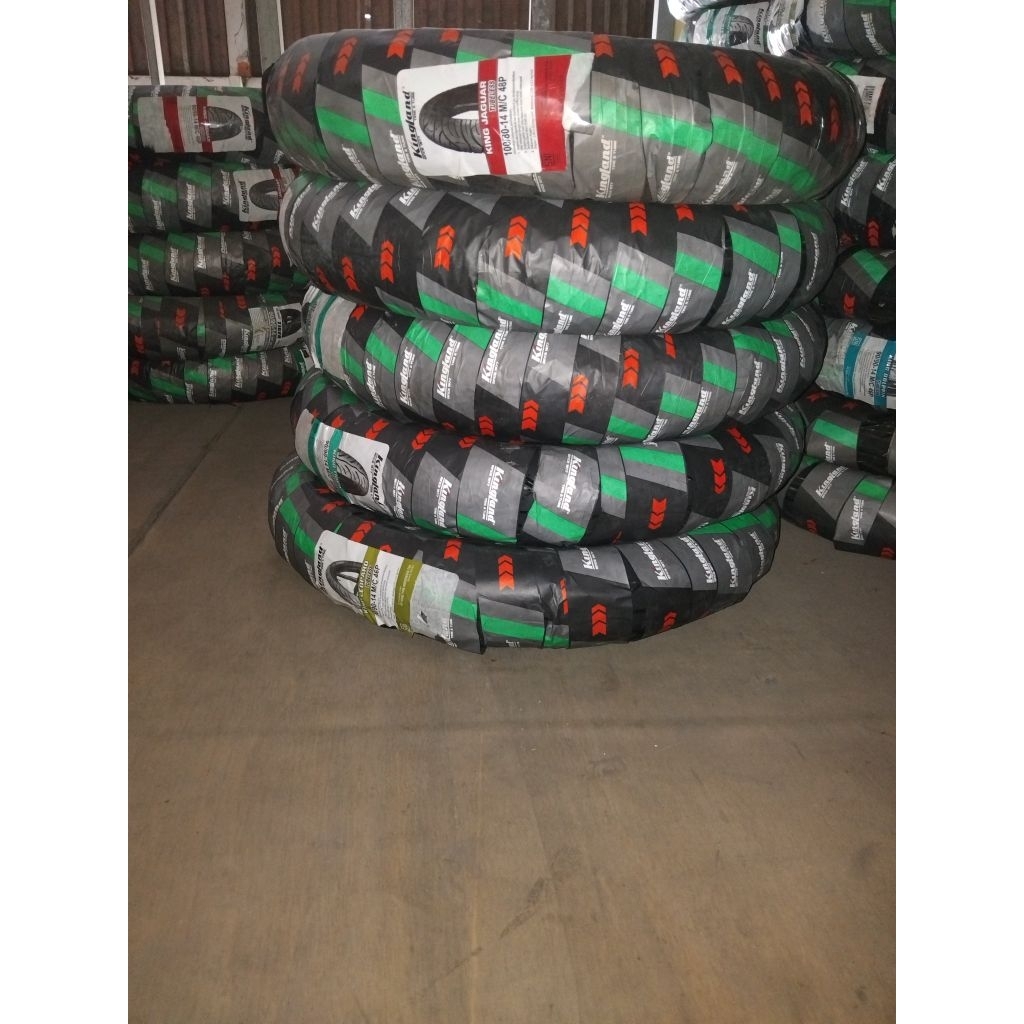 Ban Motor Tubeless Kingland Jaguar M/C 48P - Ring 14, 100/80-14, 110/80-14