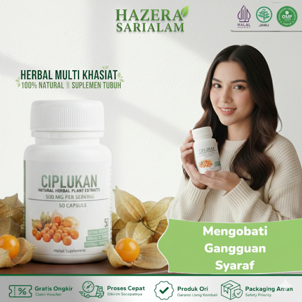 obat stroke herbal ciplukan 50kapsul mengembalikan fungsi otak menurunkan kolestrol