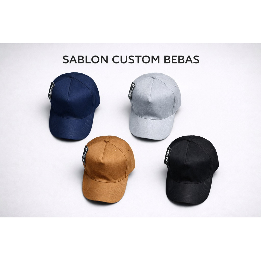 Topi baseball / topi sablon dtf / topi dtf / topi custom / baseball cap / topi unsiex