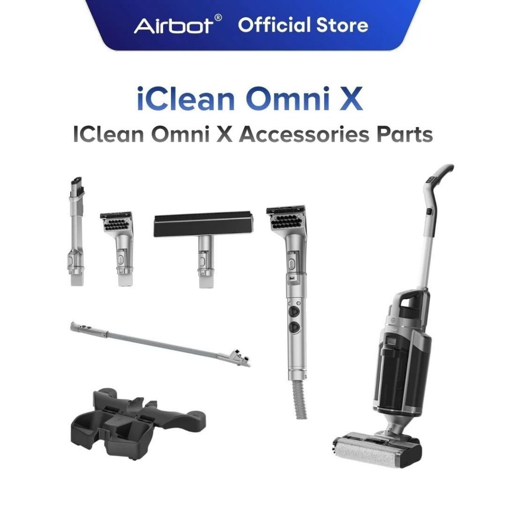 Set Sikat Rol dan Sikat Samping untuk Robot Pembersih Lantai Otomatis, Kompatibel dengan Model iClea