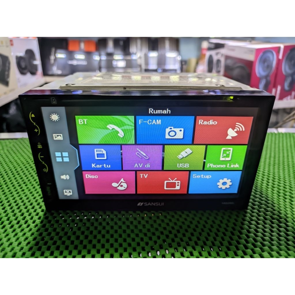 HEAD UNIT DOUBLEDIN 7INCH SANSUI SA-5202i Sapporo
