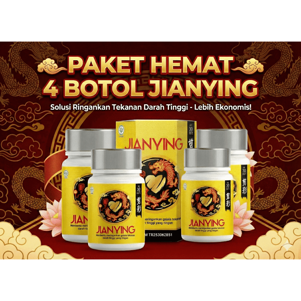 Jianying Herbal 100% Alami – Perawatan Harian untuk Kesehatan Pembuluh Darah