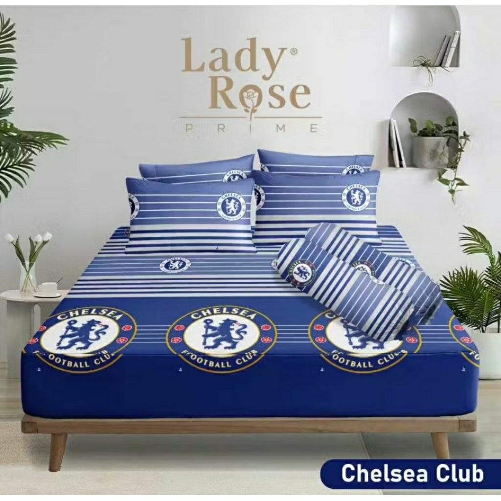 bed cover tanpa sprei Lady Rose uk 180x200 Chelsea club