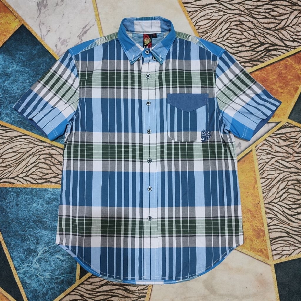 Kemeja Lengan Pendek Oniarai Sukajan