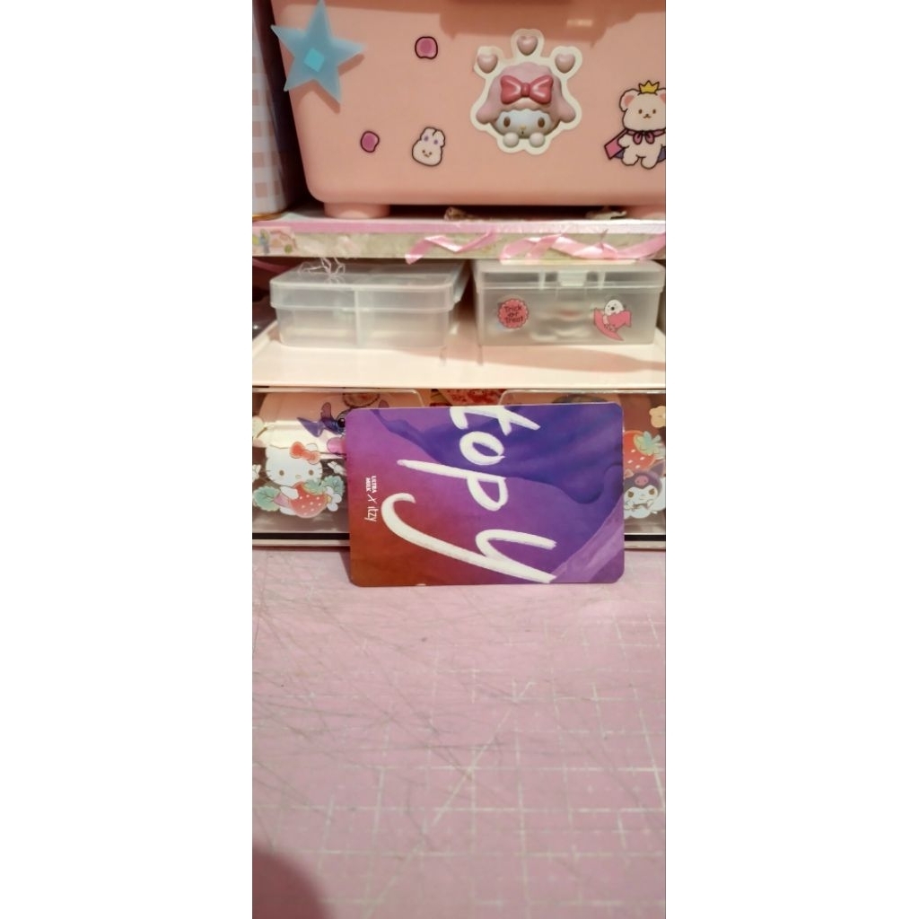 photocard itzy ultra milk ofc