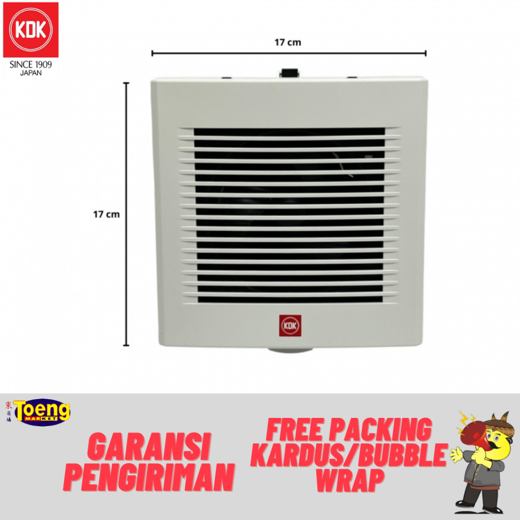Kipas Hisap/Exhaust Fan KDK - EXHAUST FAN 10EGSB KDK