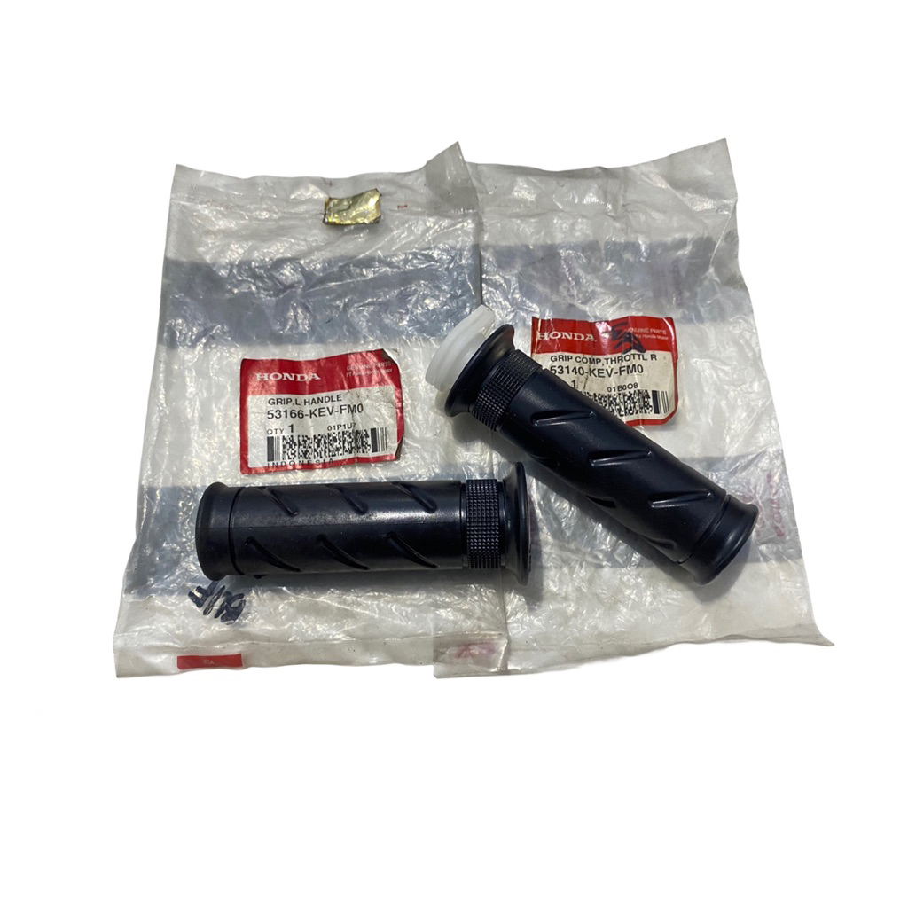 Handgrip hanfat supra 100 X XX V fit lama kirana karisma supra 125 original baru AHM