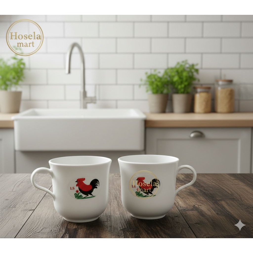 cangkir plastik ayam jago / gelas / cangkir plastik ayam jago