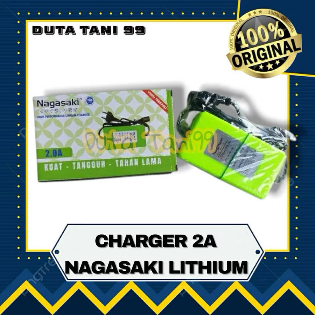 Cas sprayer NAGASAKI Charger Lithium 2A cas aki