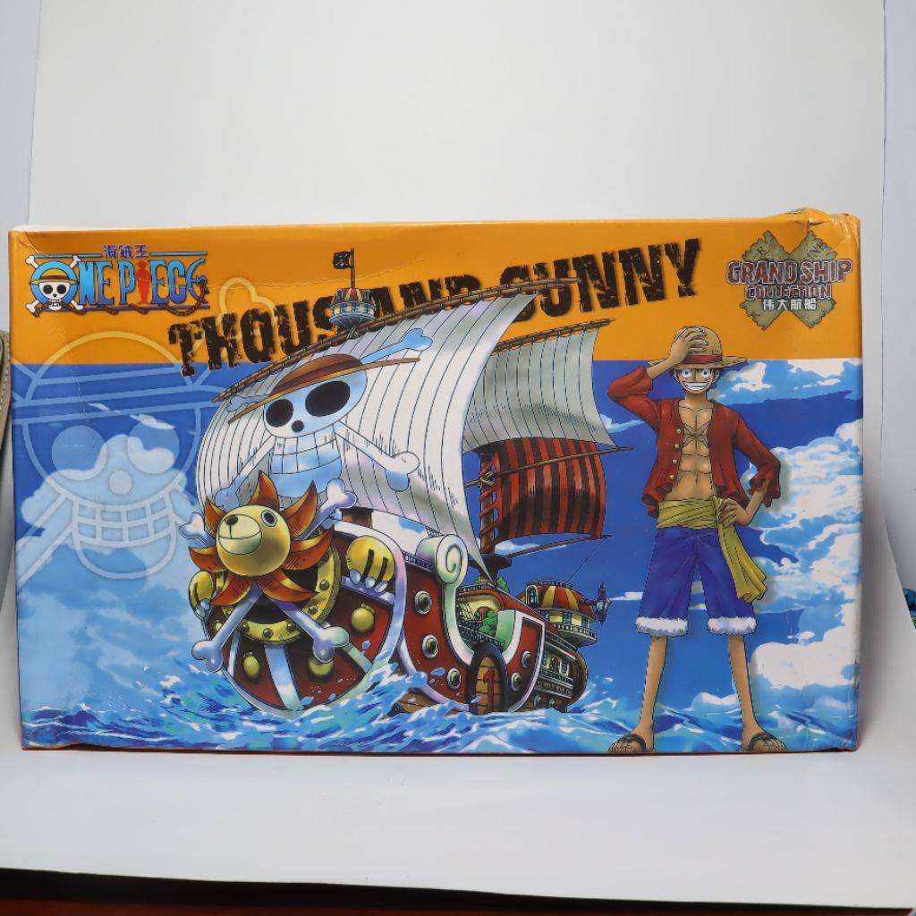 KAPAL ONE PIECE THOUSAND SUNNY FIGURE KAPAL DIECAST RAKIT