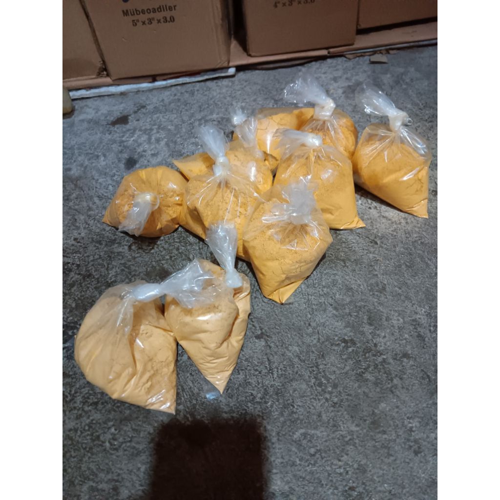 oker kayu warna jati oker kuning 250gr bubuk oker super lembut