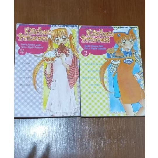 komik kitchen princess (volume 3 & 4), preloved