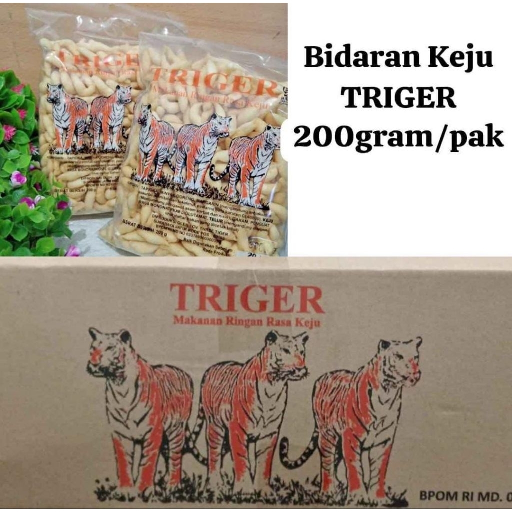 Bidaran Trigger rasa keju 200gr