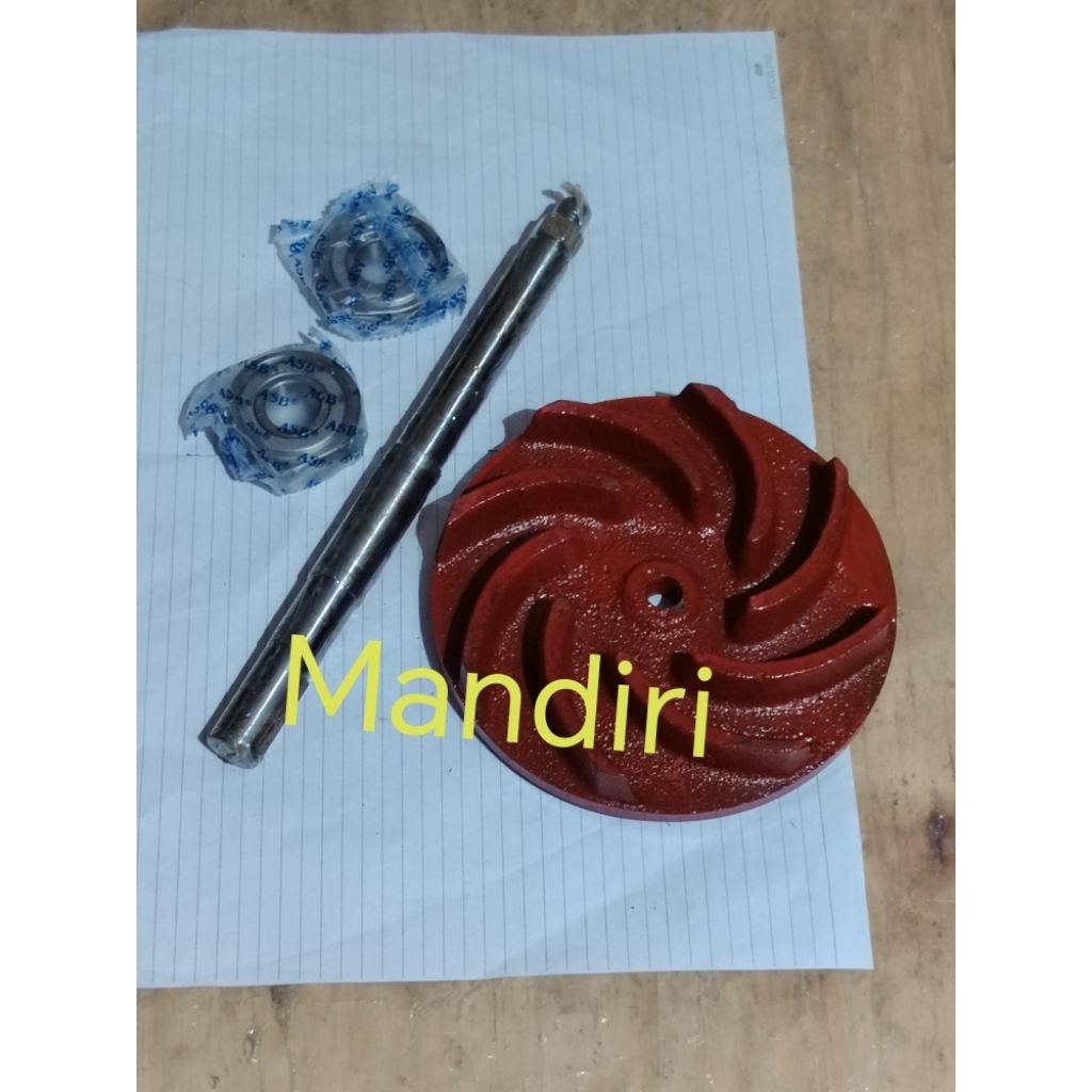 as + bearing + kipas pompa air ns50