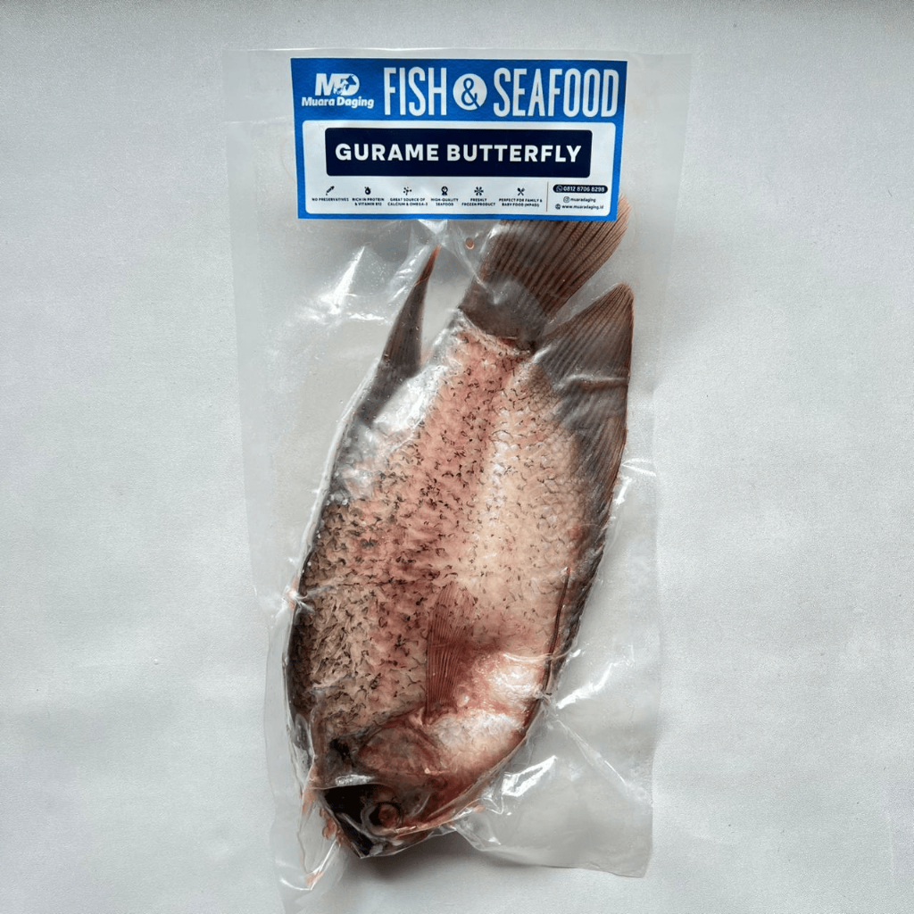 MD FARM IKAN GURAME Butterfly 500gr - BEBAS ANTIBIOTIK & BAHAN KIMIA BERBAHAYA