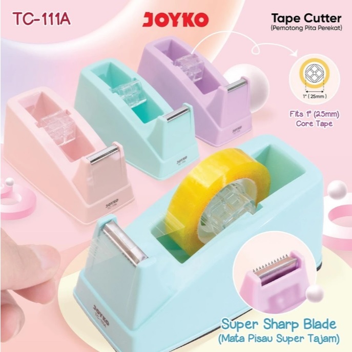 TAPE CUTTER DISPENSER JOYKO /ALAT PEMOTONG ISOLASI KECIL