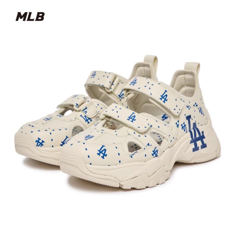 Sepatu Wanita Sandal olahraga tebal pria Wanita MLB LA Los Angeles Dodgers A Los Angeles Angels Big 