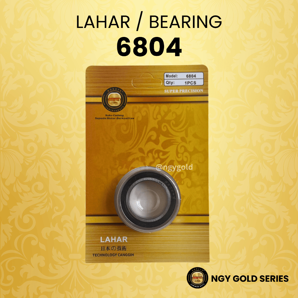 Lahar / Bearing 6804 NGY Motor Yamaha MIO / N-MAX / XEON