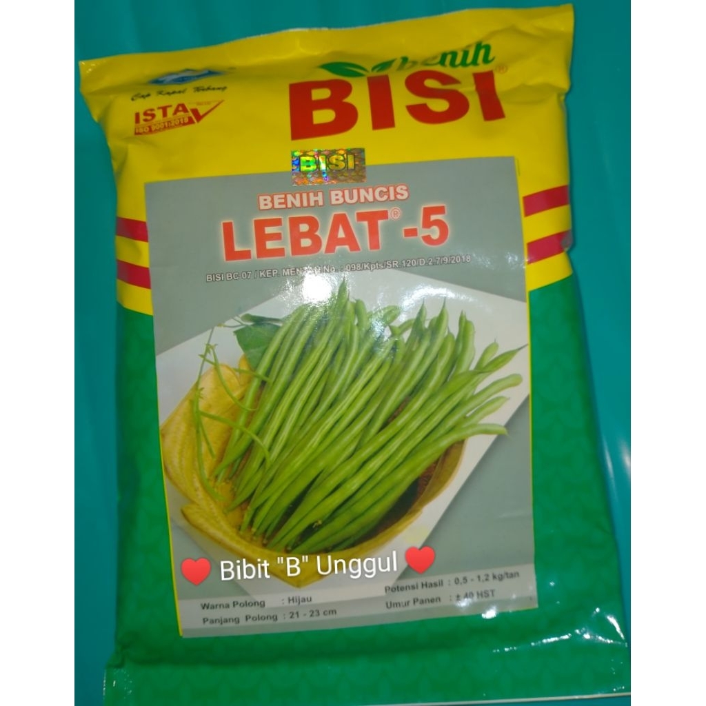 Benih Buncis Lebat 5 (500 gr)