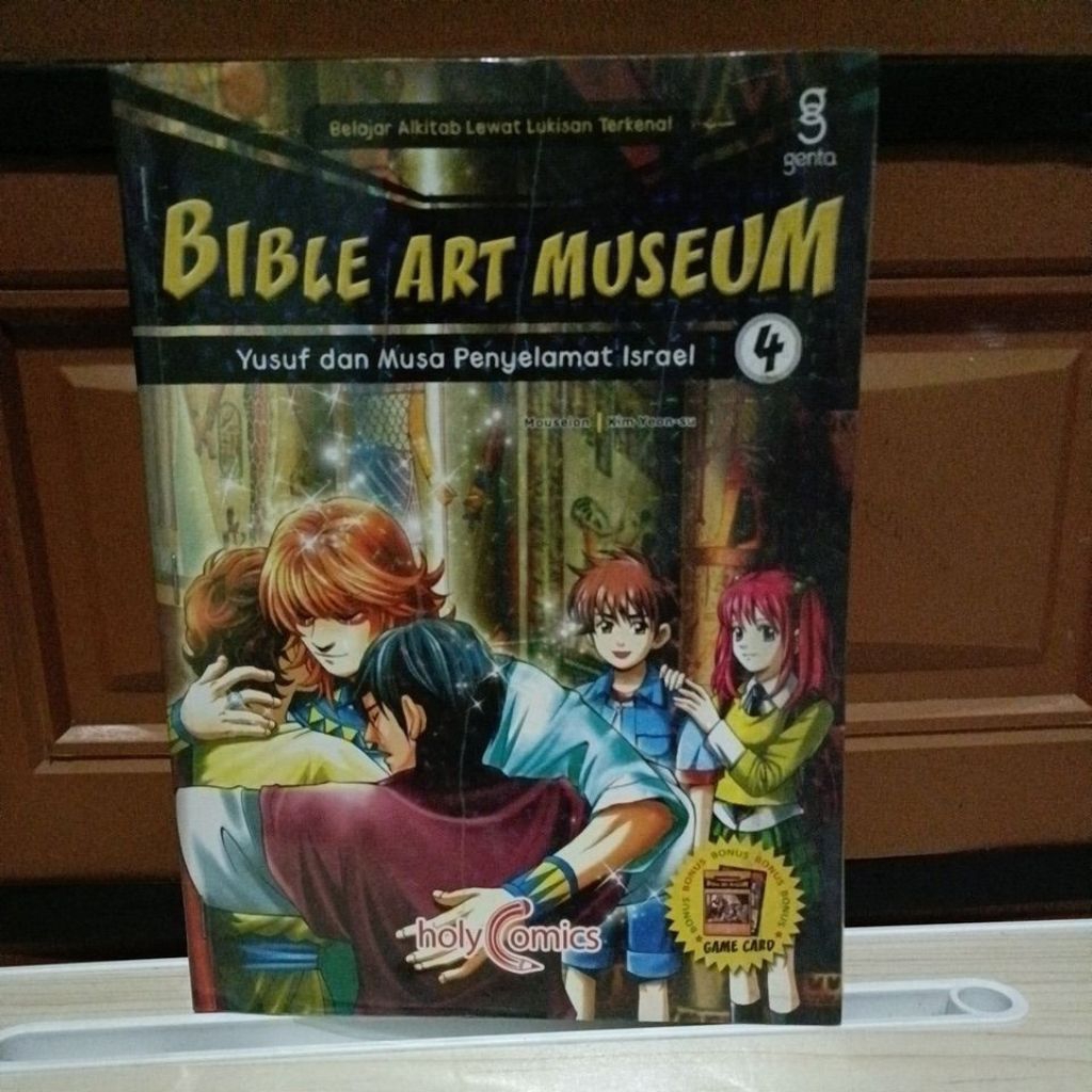 Buku Original - Bible Art Museum Yusuf dan Musa penyelamat Israel 4