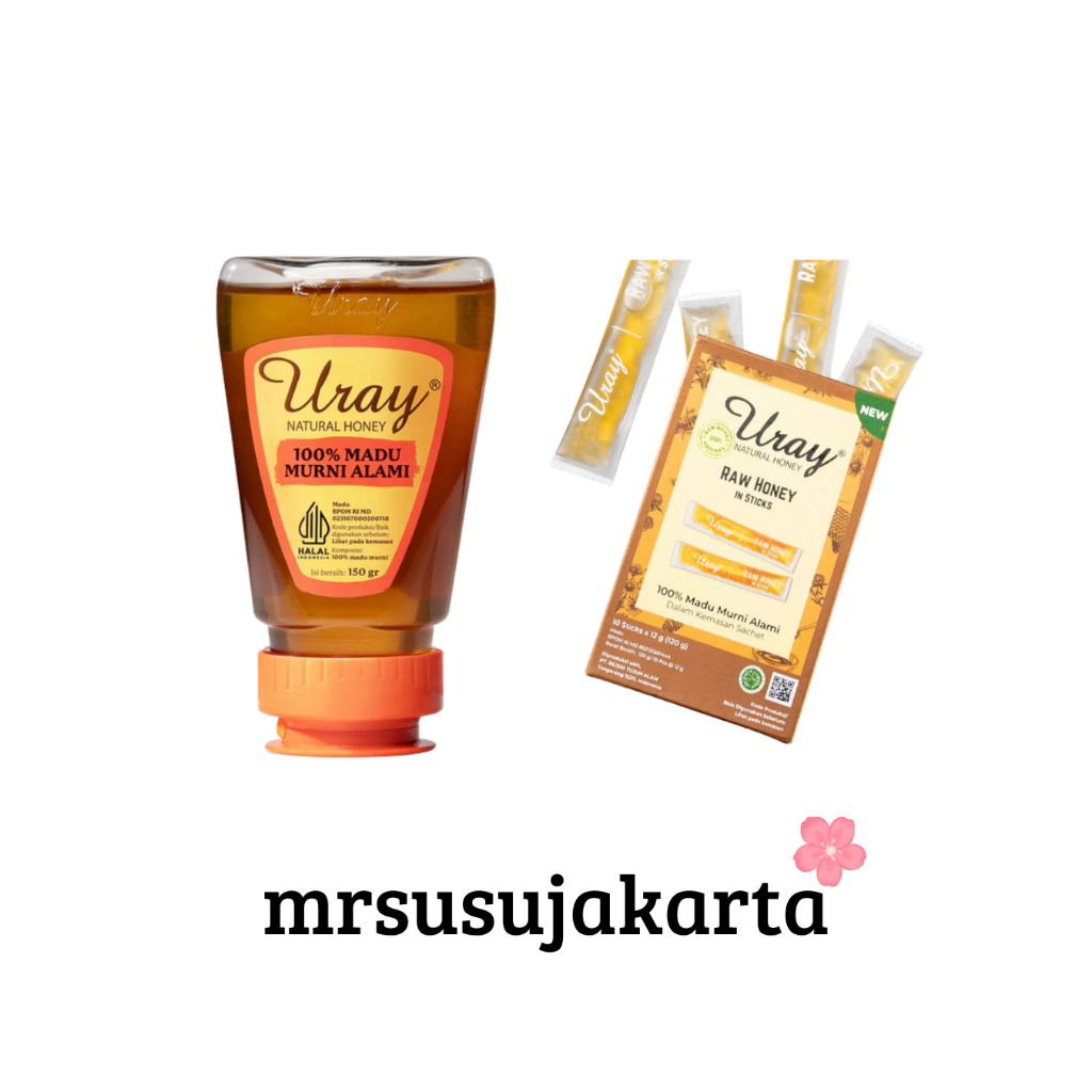 Madu Uray 150ml | Madu Uray Stick Sachet isi 10pcs