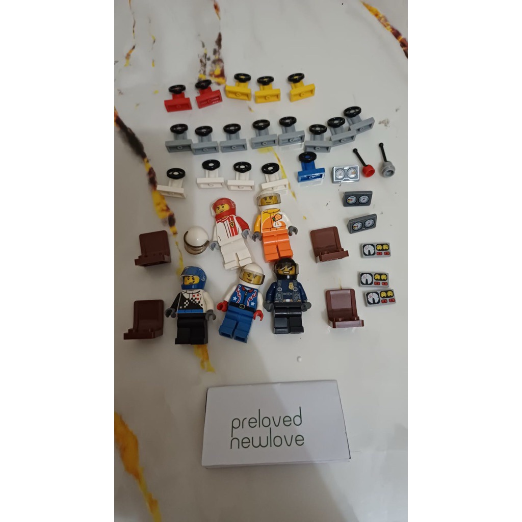 PRELOVED LEGO ORI Minifigure + Accesoris