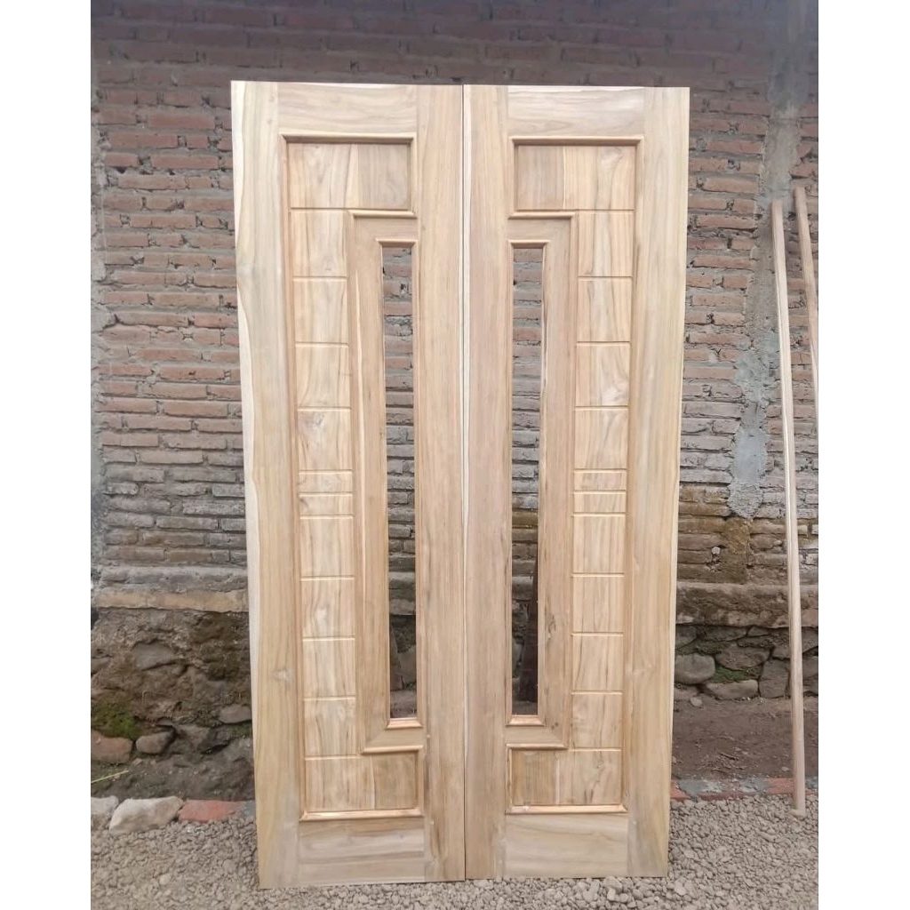 PINTU KUPU TARUNG (plus kusen) ukuran 120x220