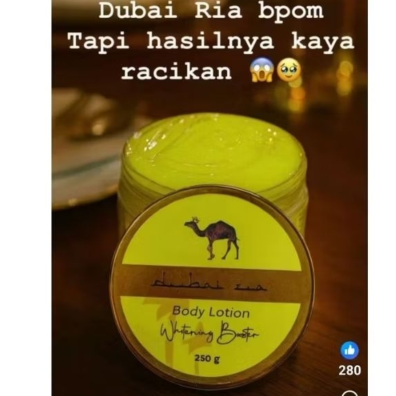 DUBAI RIA•Body Lotion Whitening Booster