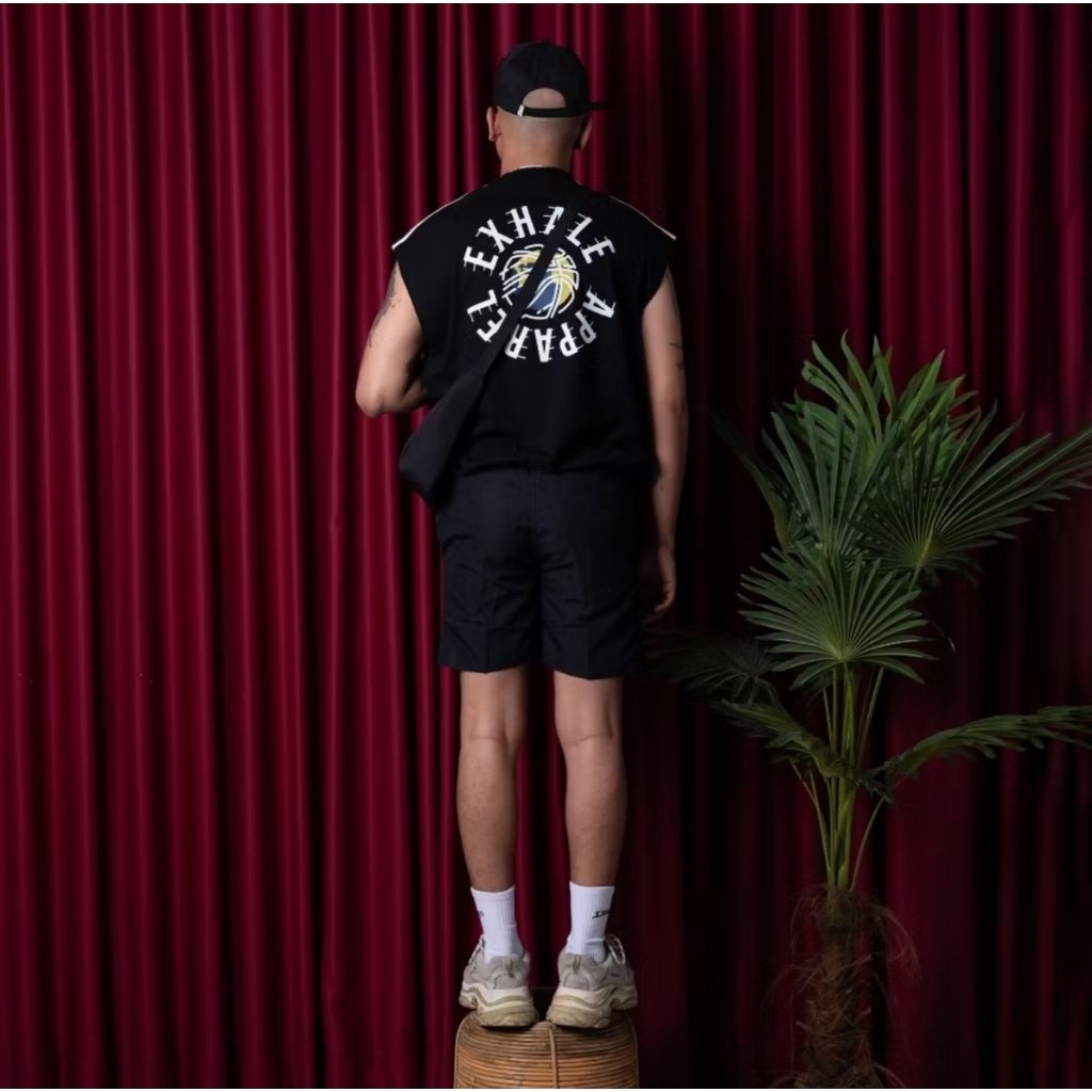 T Shirt Kaos Singlet Oversize Exhale