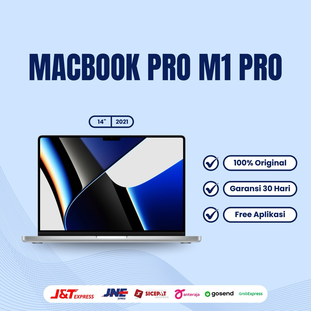Macbook Pro M1 Pro 2021 (14 & 16 Inch) || Ram 16/512gb / 1 TB Second Original