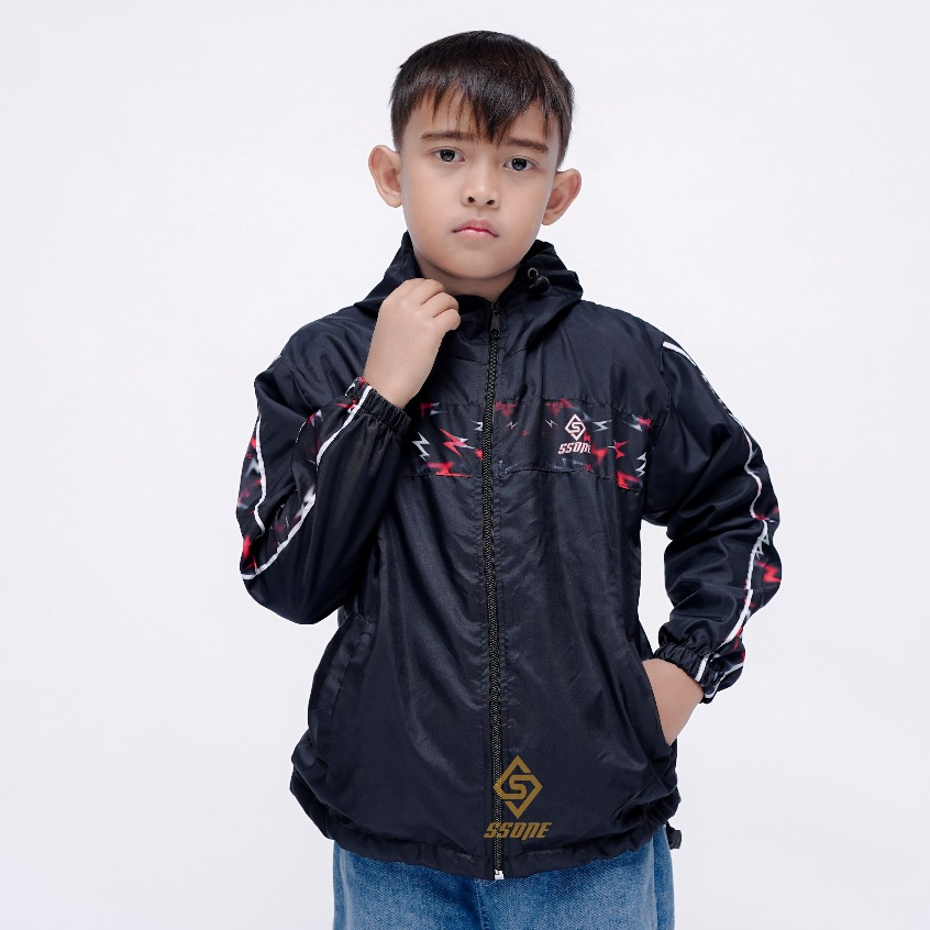 JAKET PARASUT ANAK LAKI - LAKI MODEL TERBARU JAKET RUNNING PARASUT KIDS