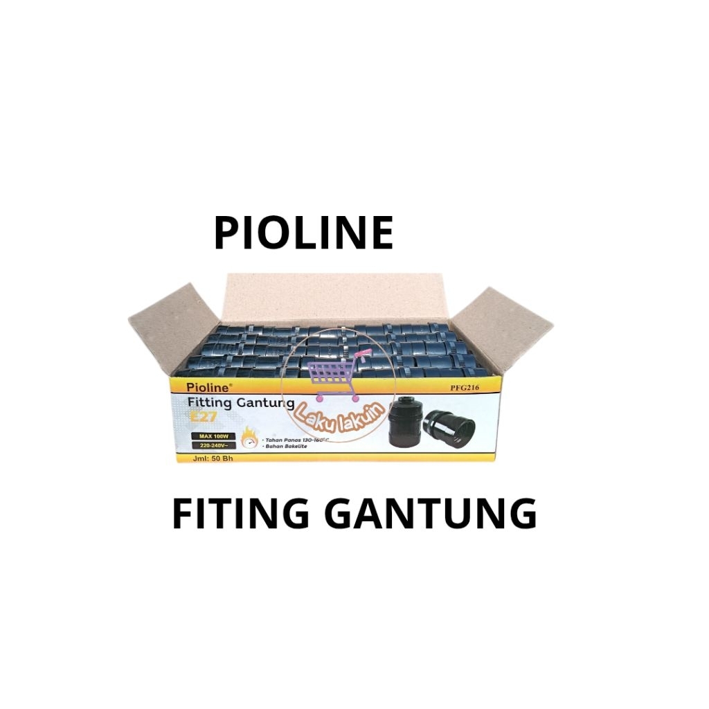 ( per 50 pcs ) fiting gantung PIOLINE model broco