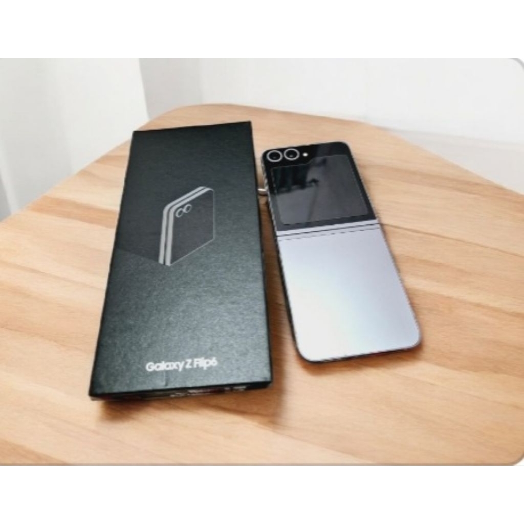 Samsung z flip 6 ram12 256gb 5g lte hp second lengkap original resmi sein indonesia
